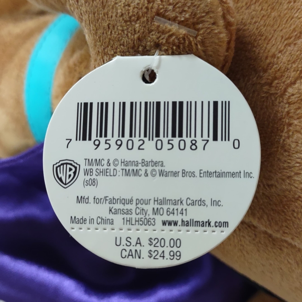 Hallmark Trick Or Treatin' Sooby-Doo Plush Animated Collectable Released in 2008 - Picture 11 of 12